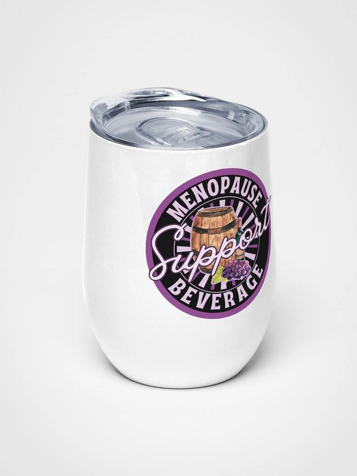 Funny Menopause Support Wine Tumbler product image (1)