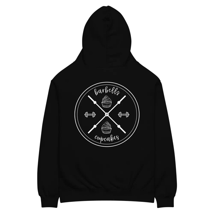 Barbells & Cupcakes X Emblem Unisex Hoodie product image (2)