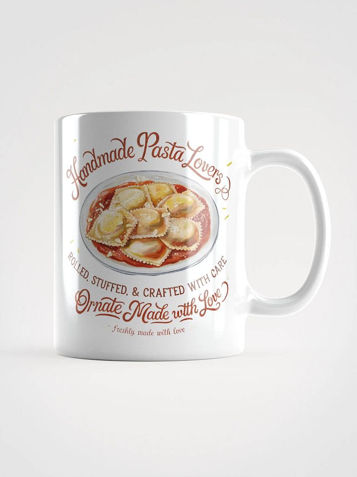 Handmade Pasta Lovers Club Mug product image (1)