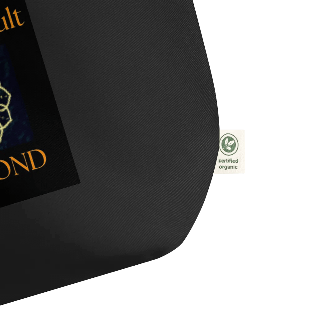 Lotus Serenity Organic Tote_Black product image (2)