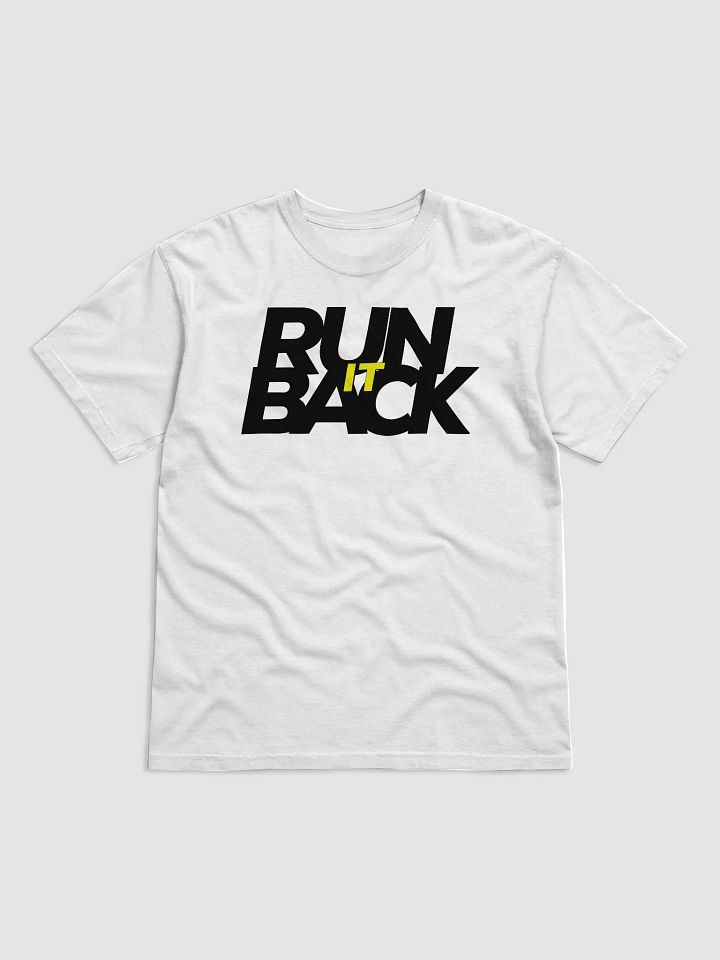 Run It Back T-Shirt Black Lettering product image (1)