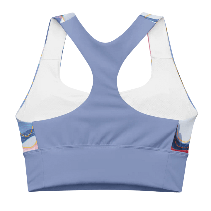 Tectonic map Recycled Longline Sports Bra product image (2)