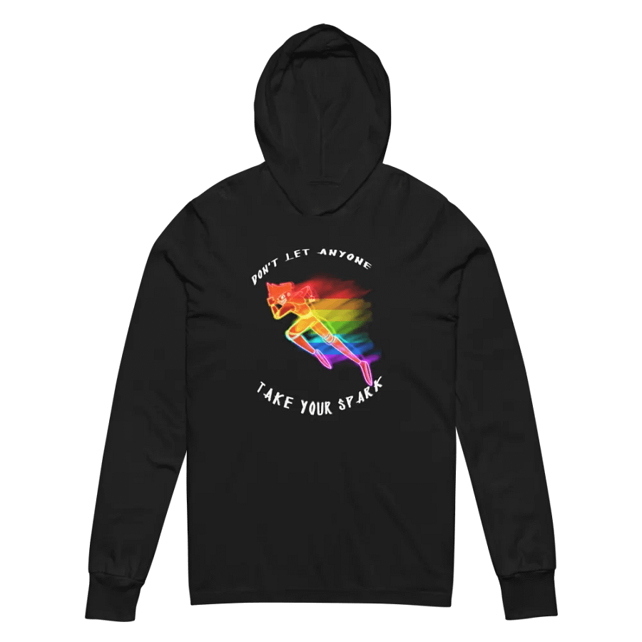Don't Let Them Take Your Spark - Hooded long-sleeve shirt product image (2)