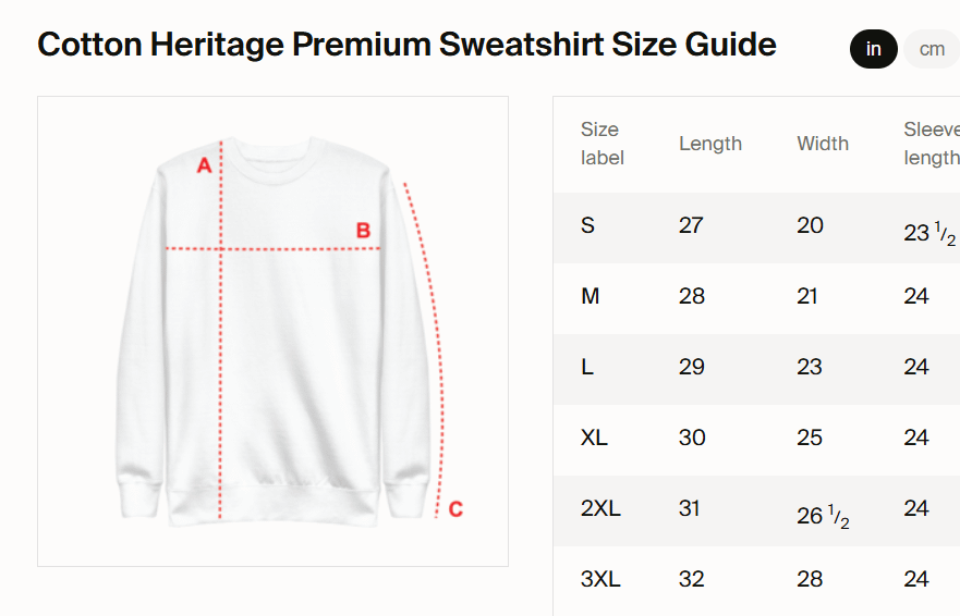 "Make America Healthy Again" Quote Cotton Heritage Unisex Sweatshirt product image (5)