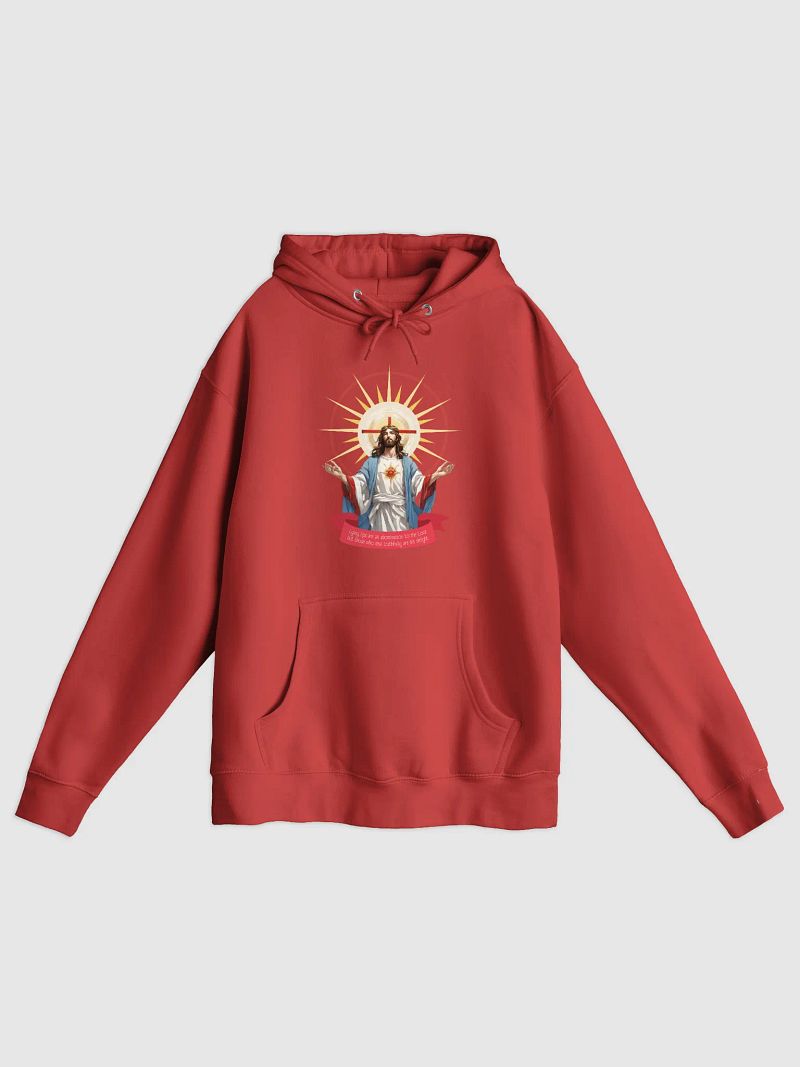 Truth is his delight Red Hoodie