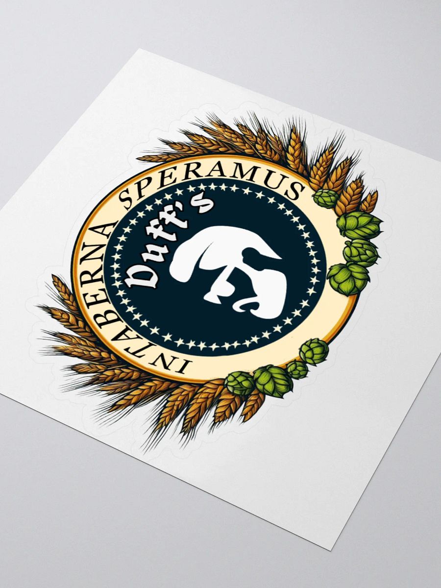 In Tavern We Trust sticker product image (3)
