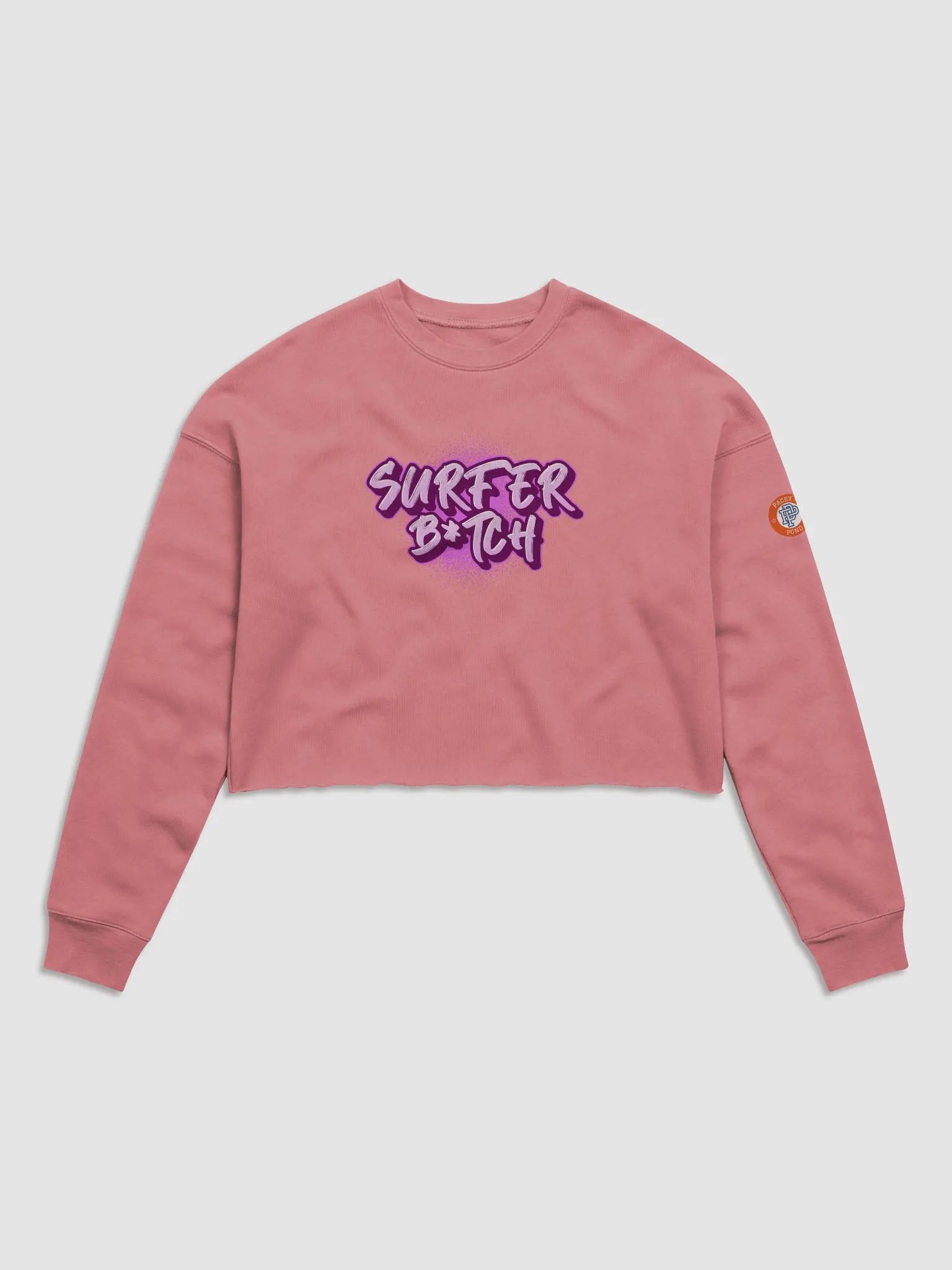 Surfer B*tch Women's Cropped Sweatshirt product image (1)