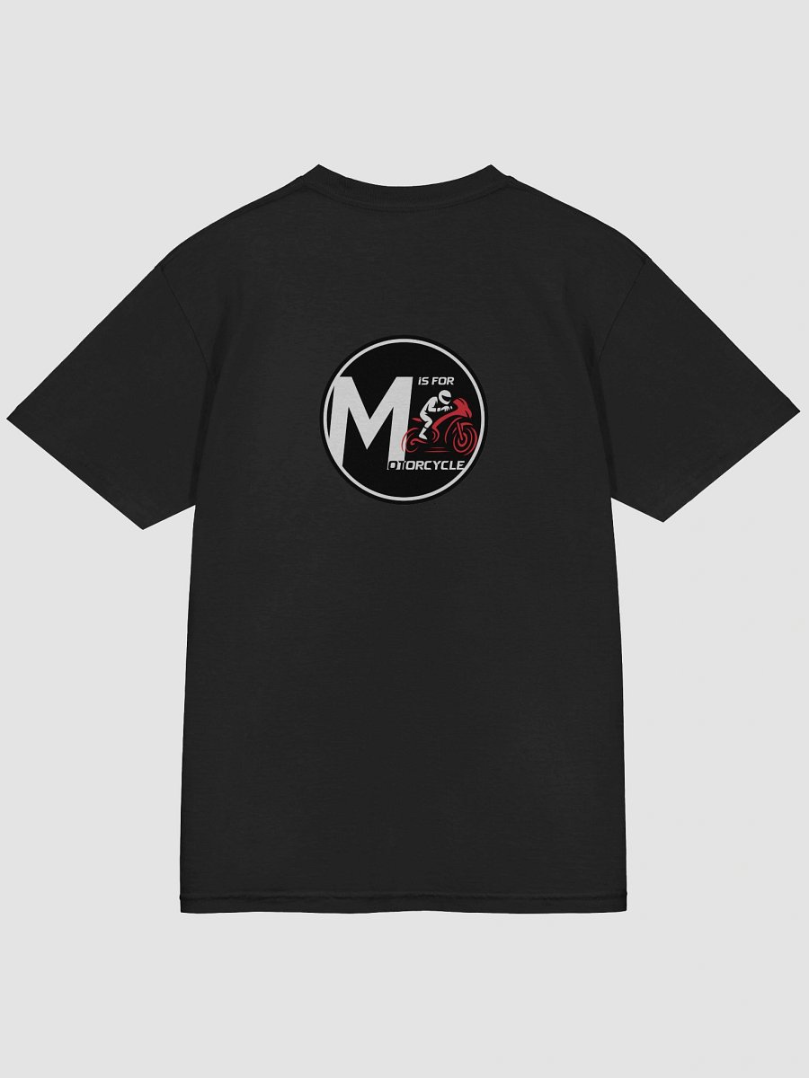 M is for Motorcycle: Front and Back Logo T-Shirt product image (4)