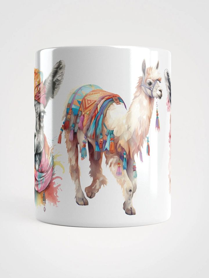 Whimsical Llama Trio Mug product image (2)