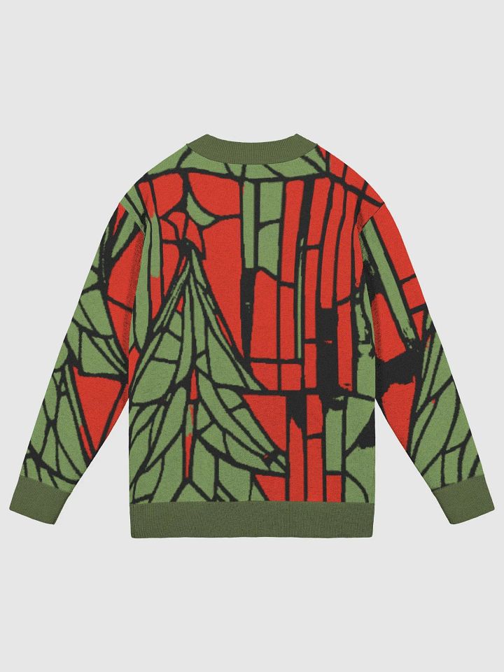 Abstract Stained Glass Christmass Cardigan (Exclusive) product image (6)