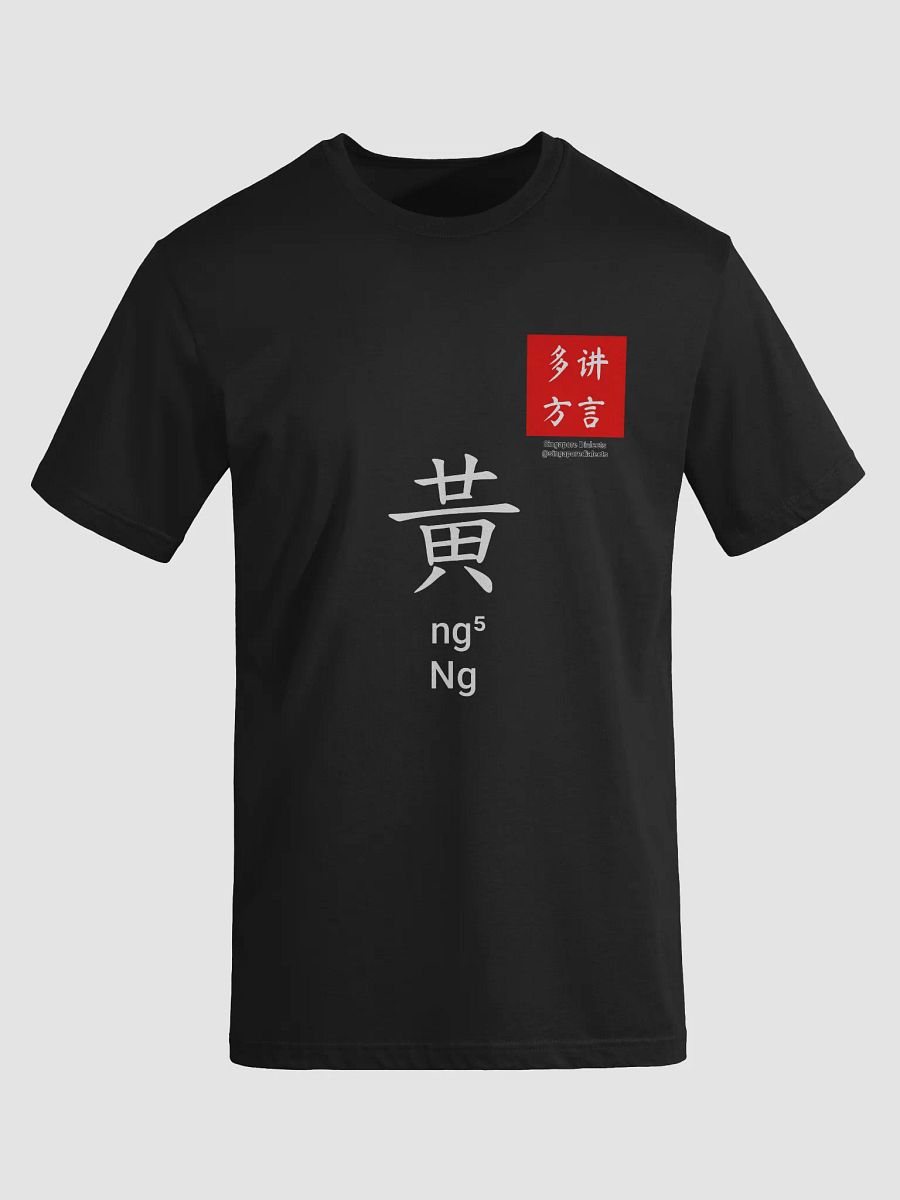 黄 Ng (Teochew) Surname T-Shirt (Dark) product image (8)