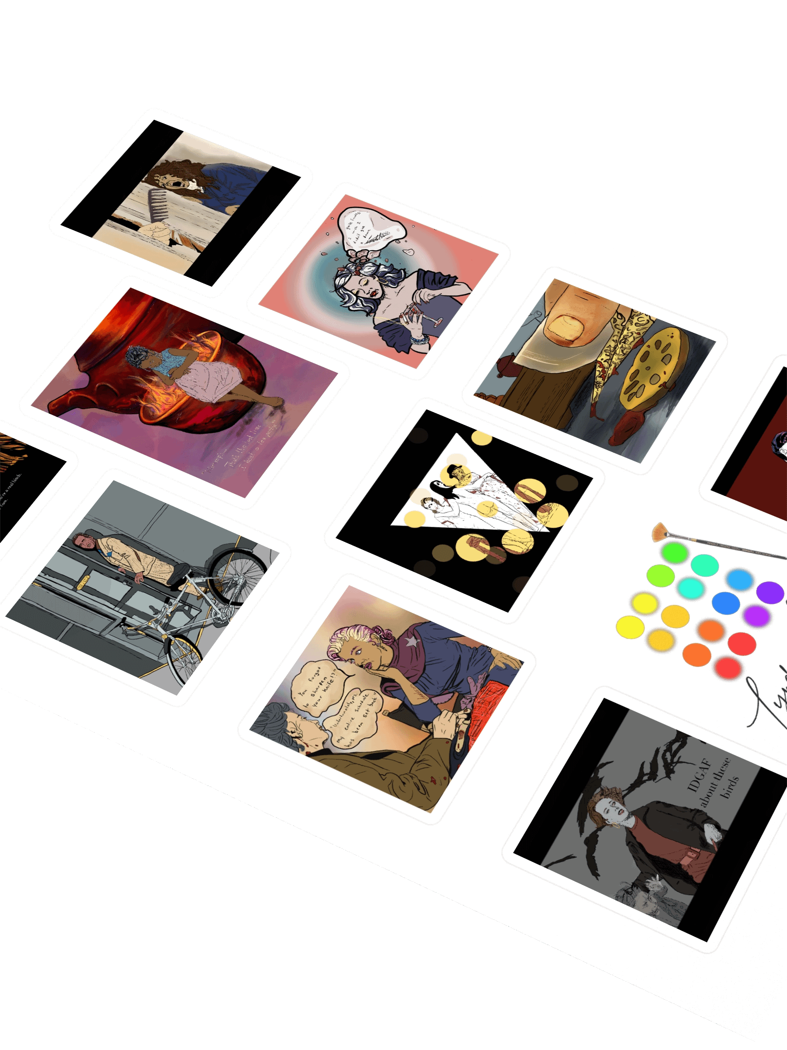 Spooky Season Classics Sticker Sheet product image (2)