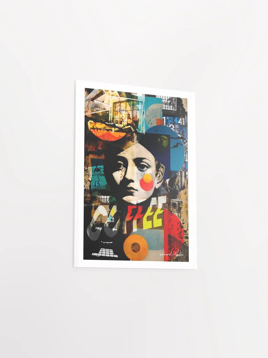 'No Sugar' by Edward Martin-Mixed Media Collage Print product image (4)
