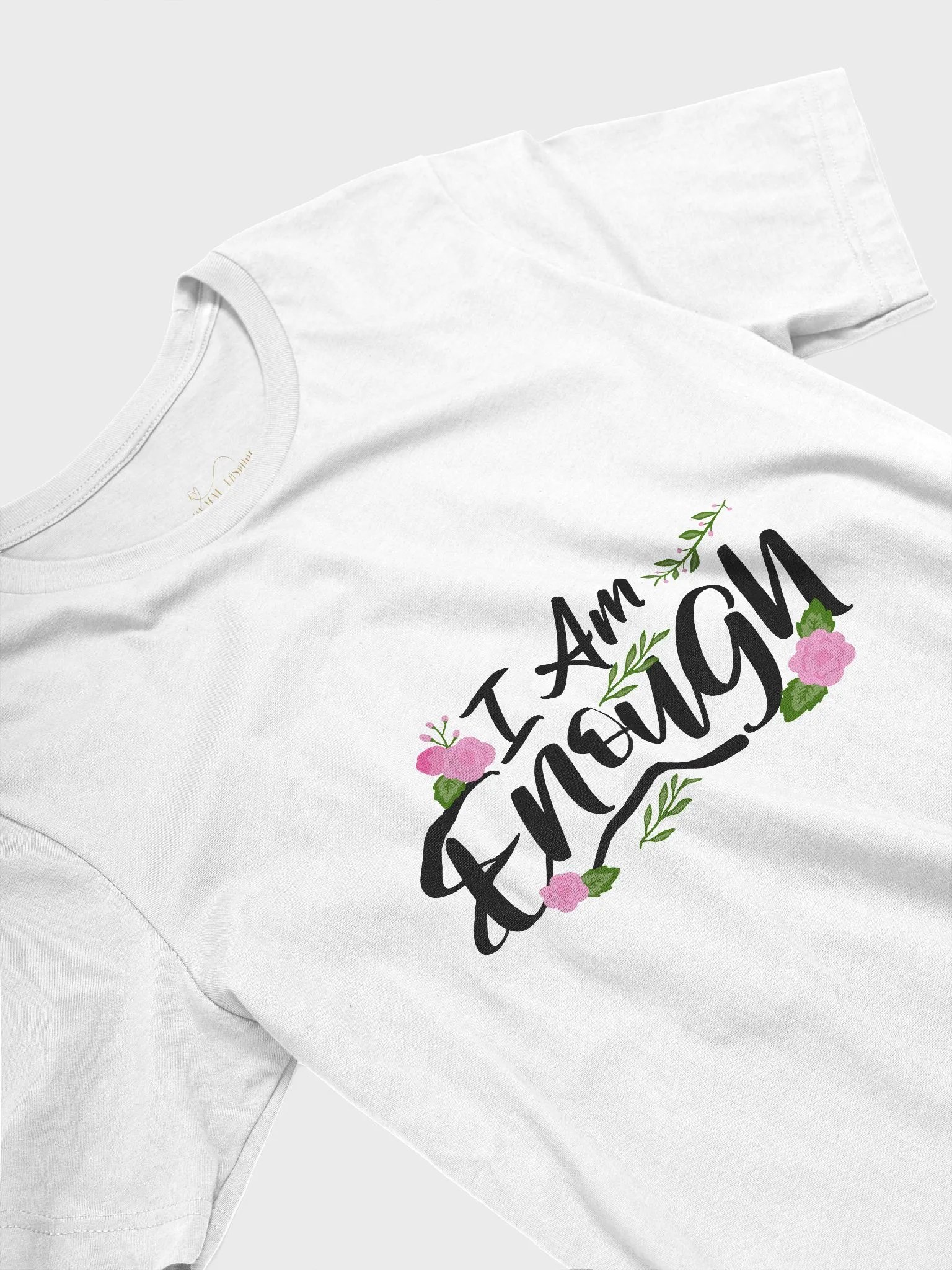 I AM ENOUGH! T-SHIRT & DAILY AFFIRMATIONS JOURNAL BUNDLE product image (6)