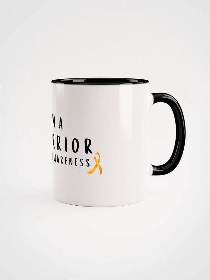 I'm a Warrior CRPS Awareness Mug - Choose Your Color (Masculine Design) product image (2)