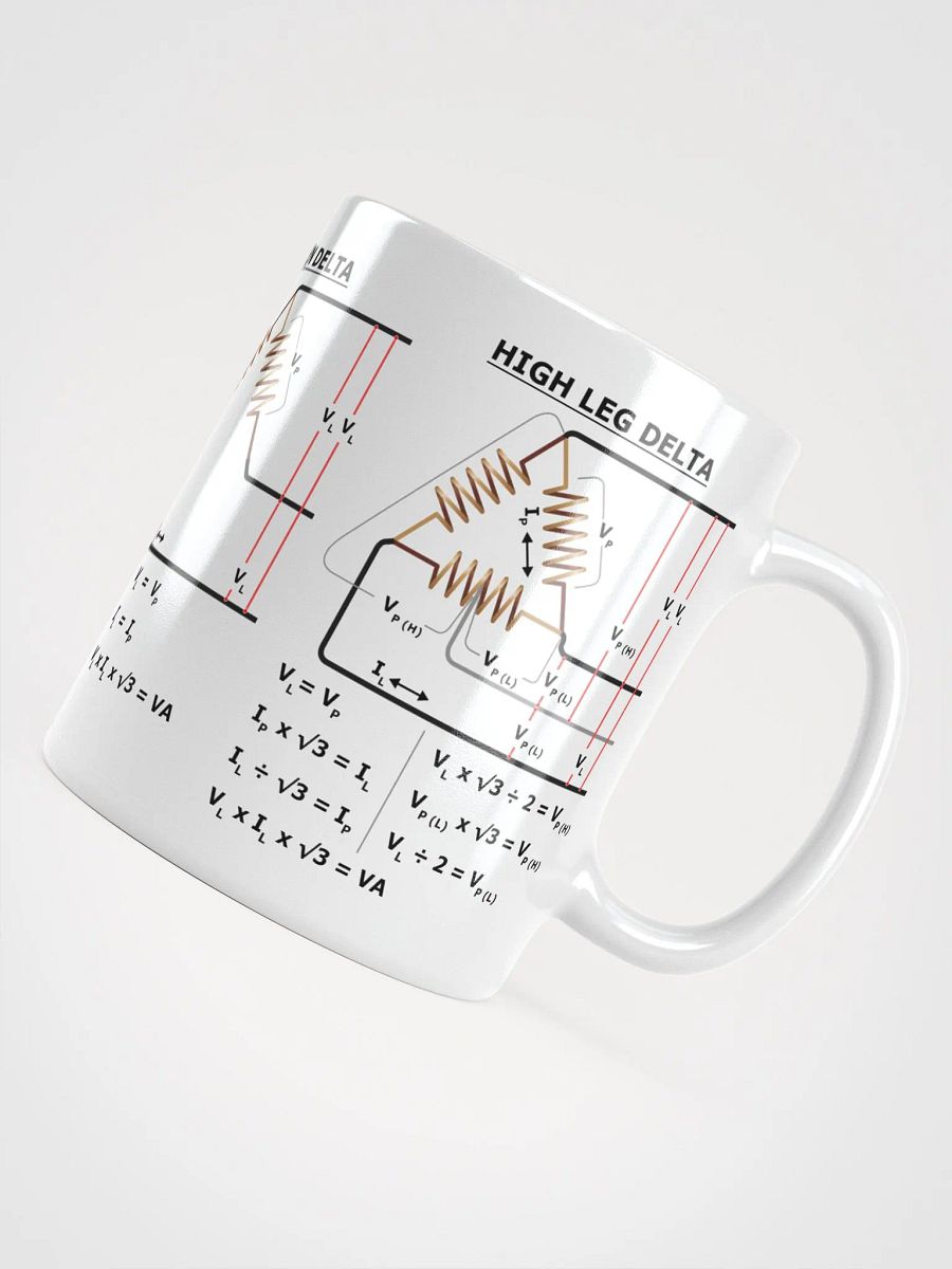 3 Phase Transformer Mug - White product image (10)