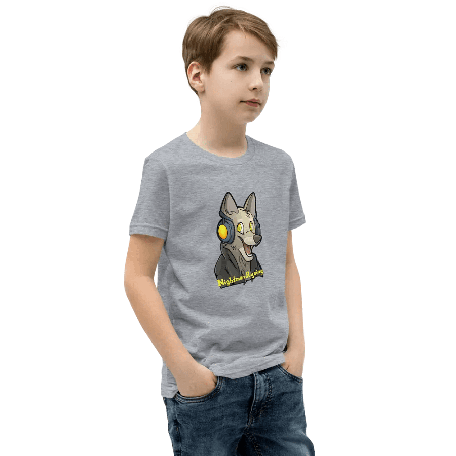 Nightmare Ryzing Wolf Youth T-Shirt product image (3)