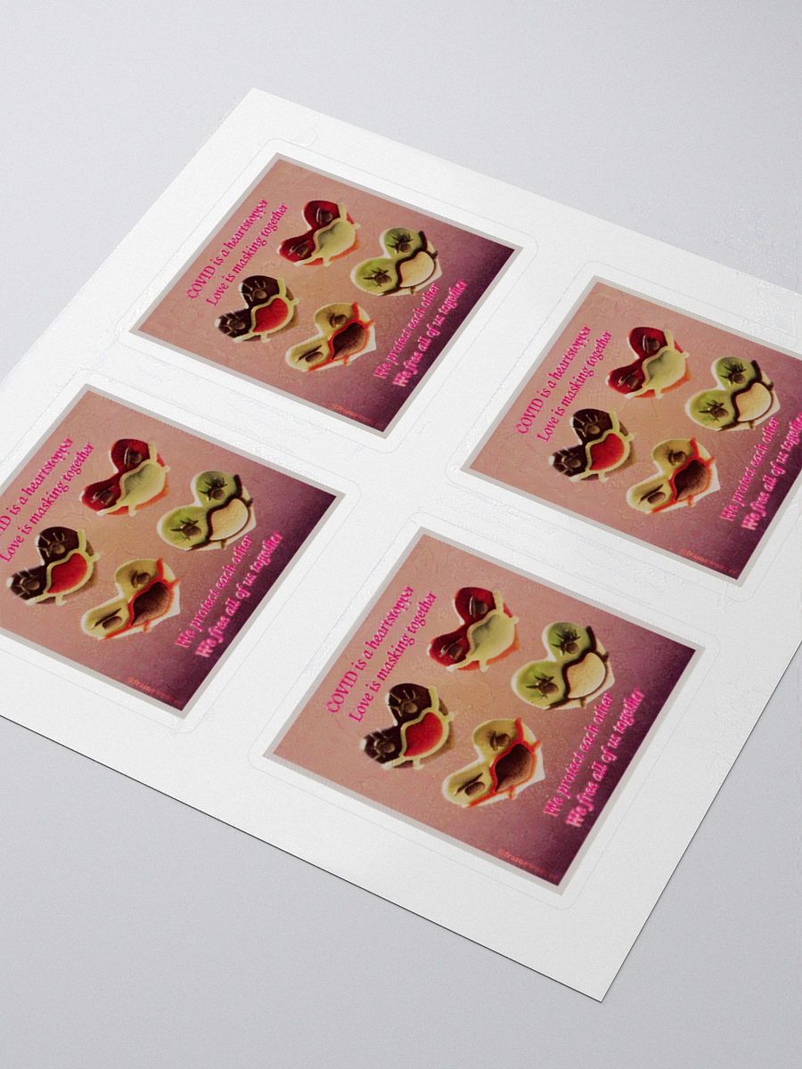 Love Is Masking Together stickers product image (3)