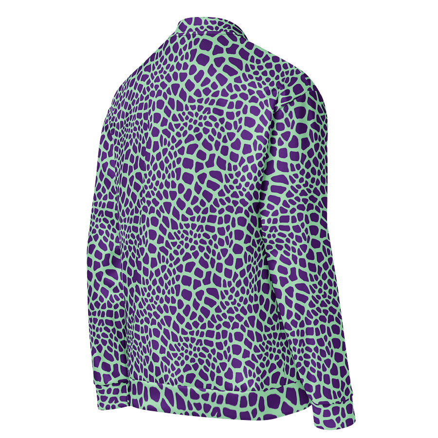 Green Giraffe Bomber Jacket product image (4)
