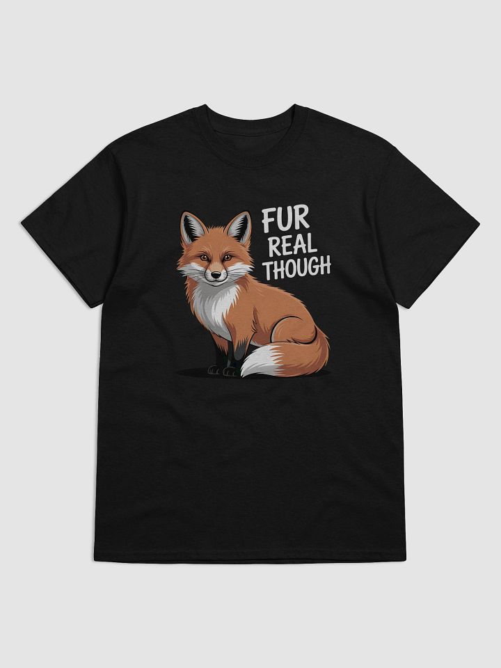FUR REAL THOUGH Fox Graphic Tee product image (8)