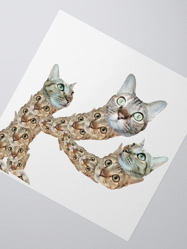 The Cursed Cat Stickers product image (2)