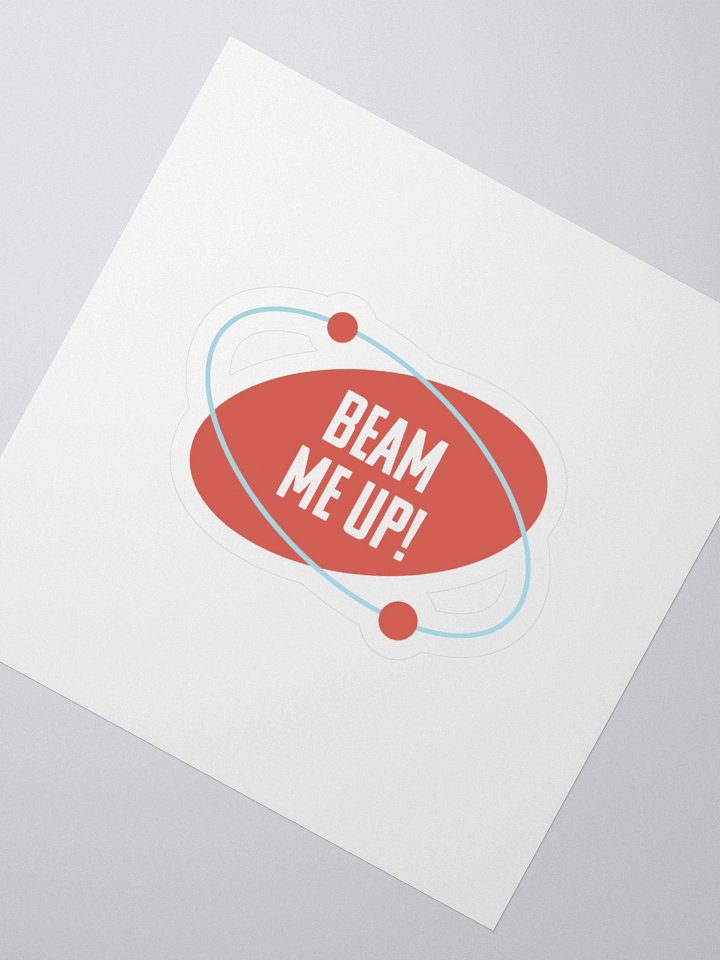 Atomic Orbit Kiss Cut Stickers product image (2)