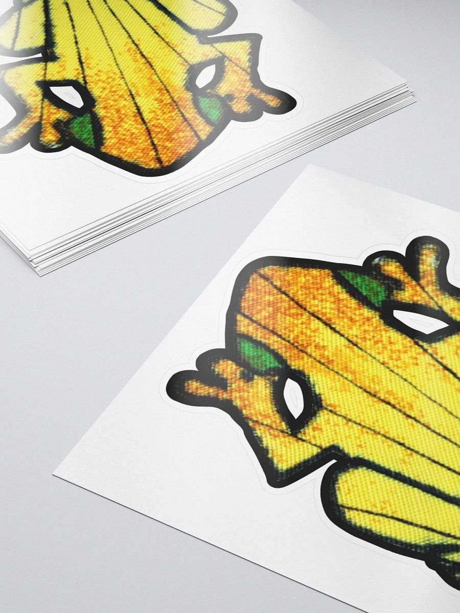 Big Frog Sticker in Dandelion product image (5)