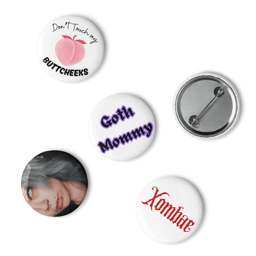 Dark Aesthetic Pin Button Set product image (6)