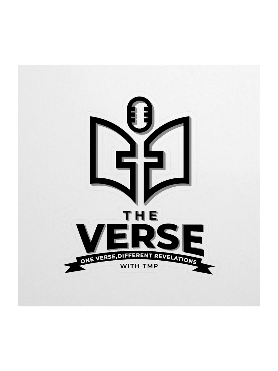 The Verse Kiss Cut Stickers product image (1)