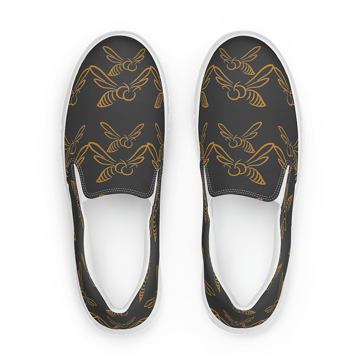 Buzzworthy Bee Print Slip-Ons product image (1)