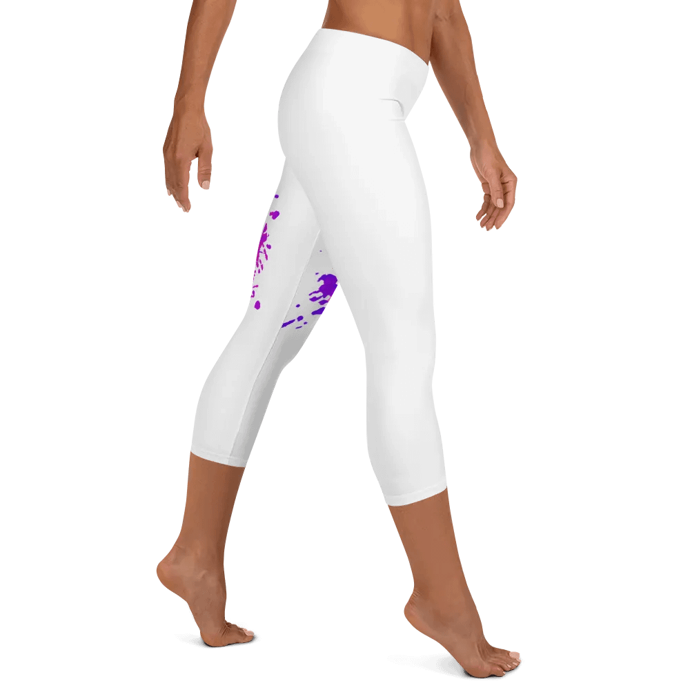 Vibrant Born to Dance Her Silhouette Capri Leggings product image (6)
