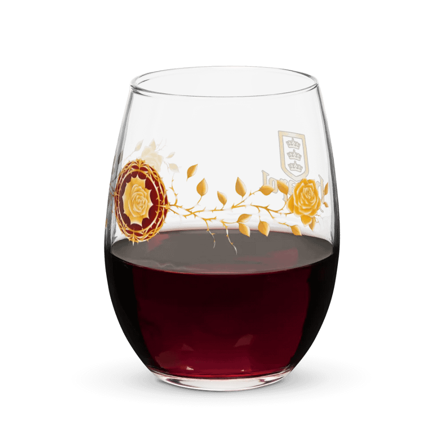 The Golden Rose Wine Glass product image (5)