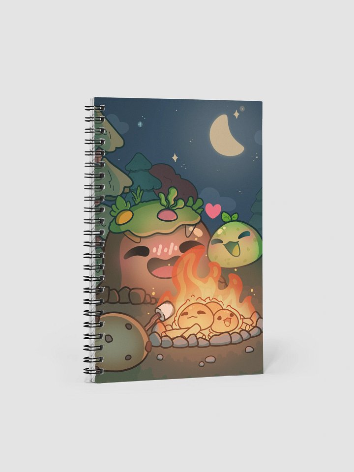 Campfire Slimes Spiral Notebook product image (1)