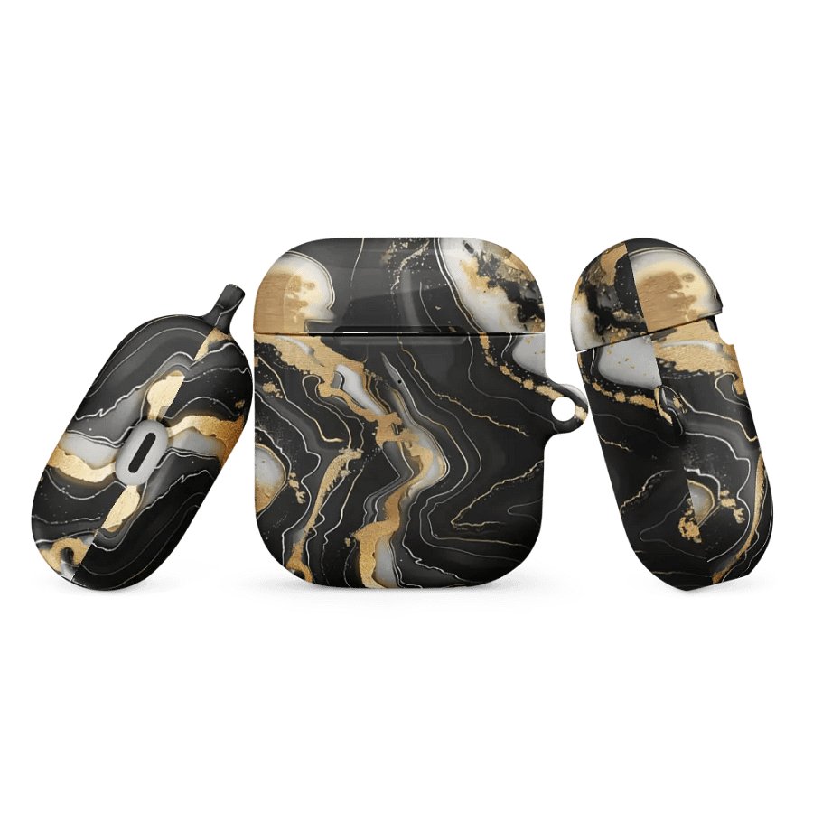 Luxury Marbled All-Over Print AirPods® Case product image (1)