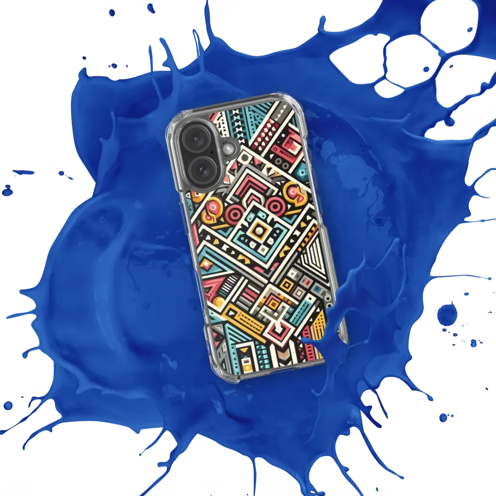 Geometric Fusion iPhone® Case product image (388)