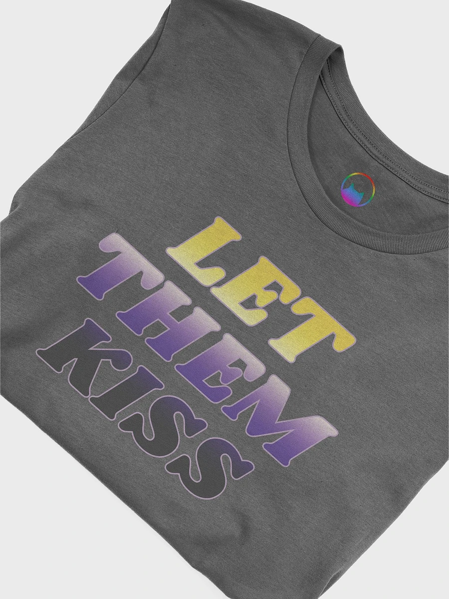 Let Them Kiss - Non-Binary Pride T-shirt product image (9)