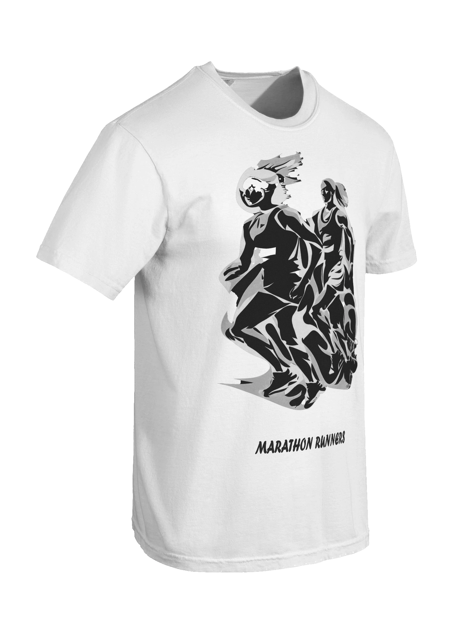 Marathon Runners Heavyweight Cotton T-Shirt product image (99)