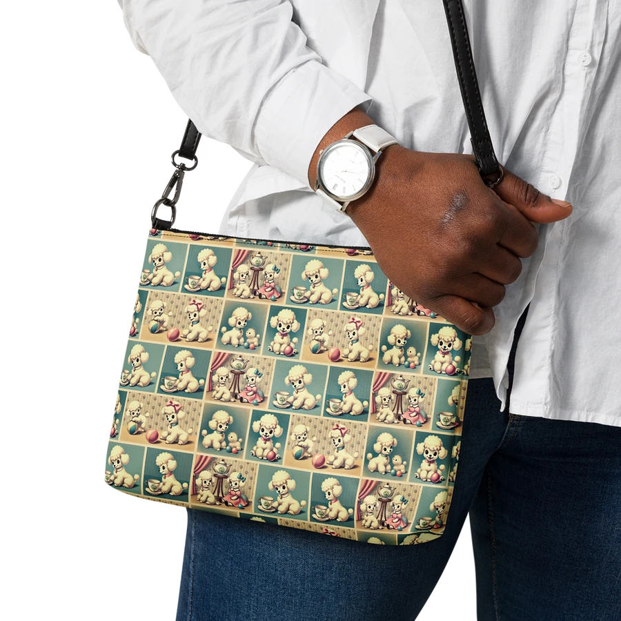 Retro Poodle Puppy Crossbody Bag - Vintage-style Purse product image (11)