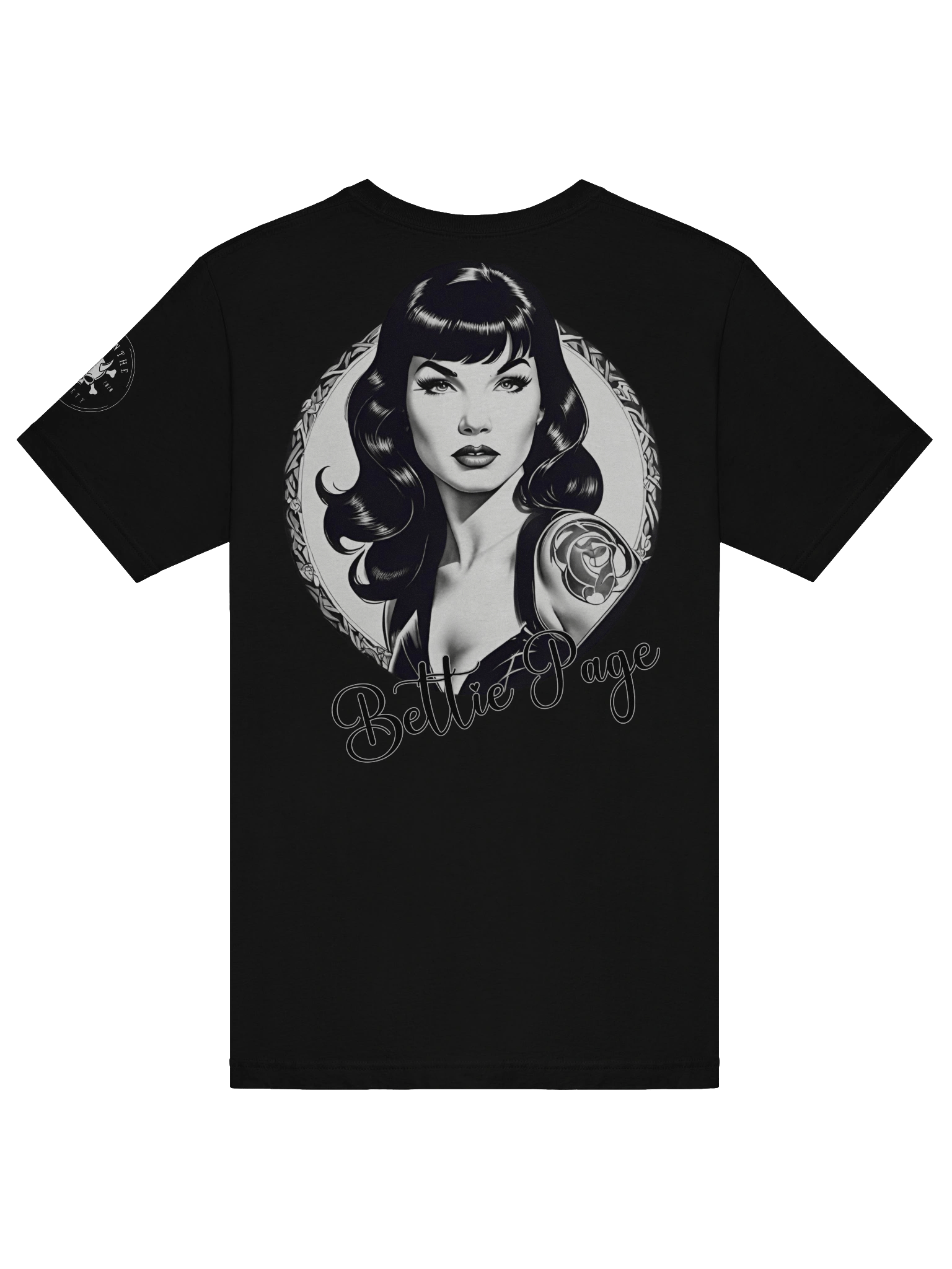 Bettie Page Absinthe Society Unisex T-Shirt product image (6)