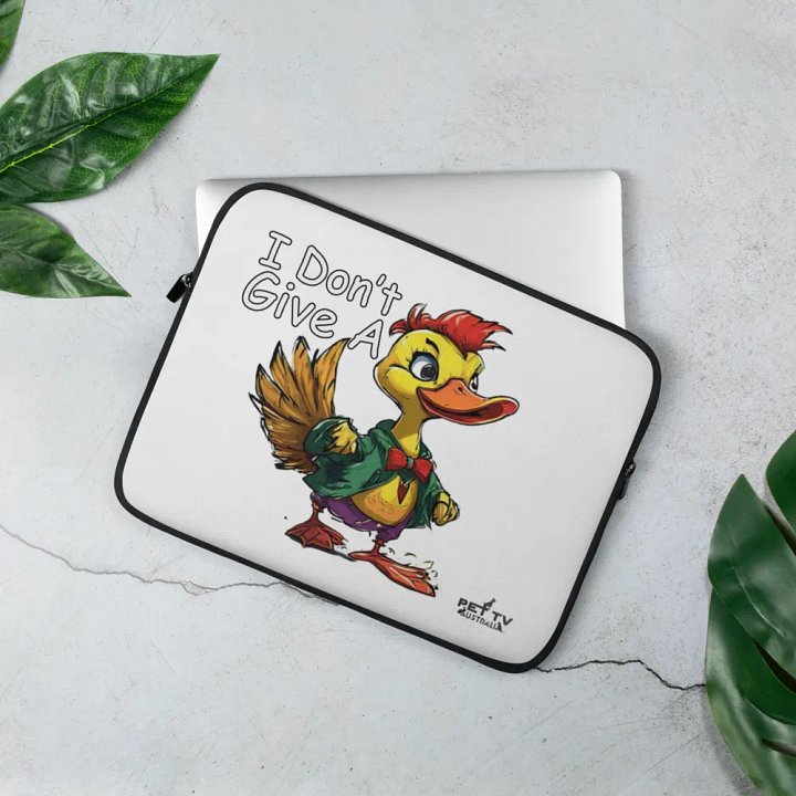 I Don't Give A Duck - Laptop Case product image (2)