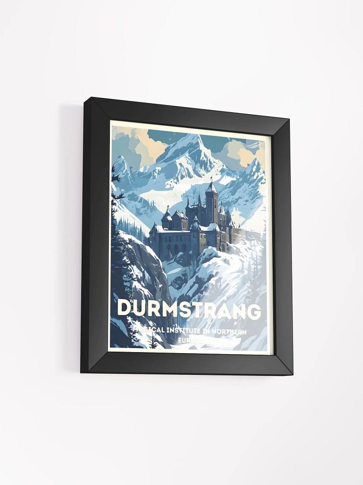Durmstrang Magical School Vintage Travel Poster product image (2)