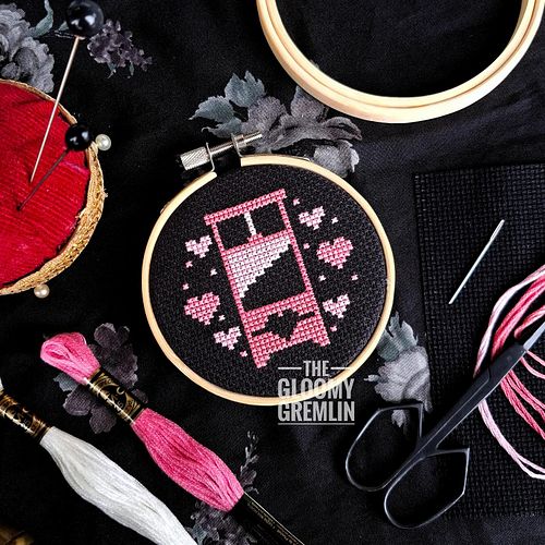 💖Current mood 💖
You find this as a cross stitch pattern or kit in the shop (and if you're on Faire, check out my wholesale ki...