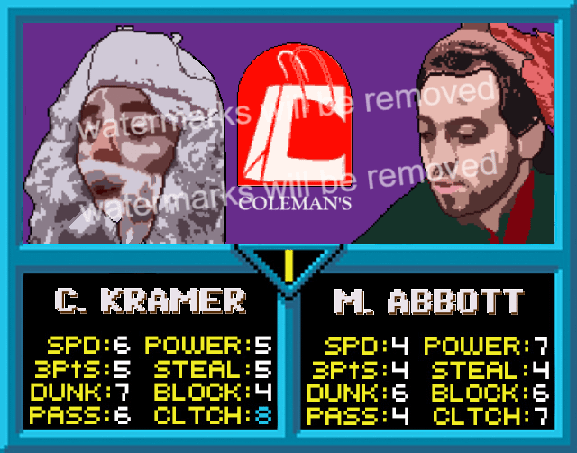 NBA Jam Digital Custom Pop Art / TV / Seinfeld / Coleman's product image (1)