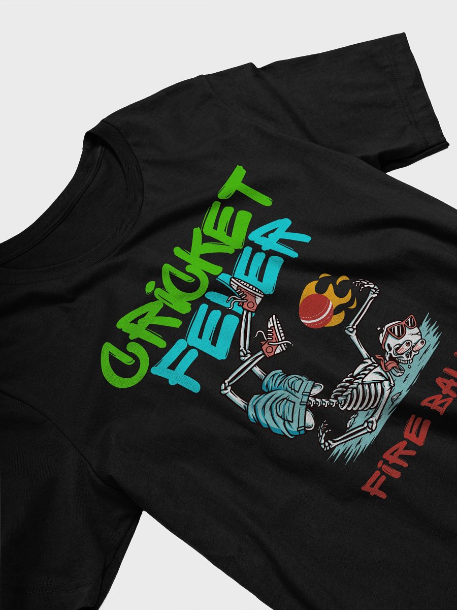 Skeleton Cricket Fever T-Shirt product image (33)