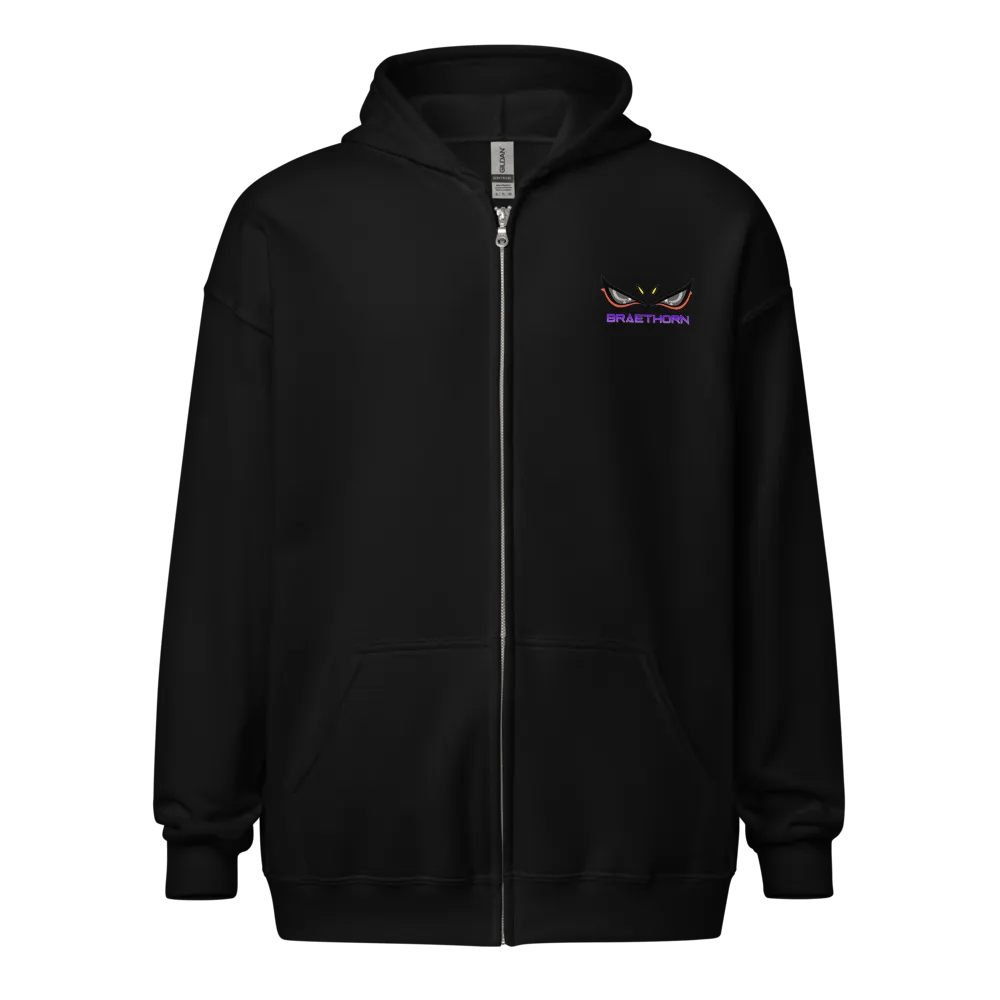 Gildan Fleece Zip-Up Braethorn Hoodie product image (3)