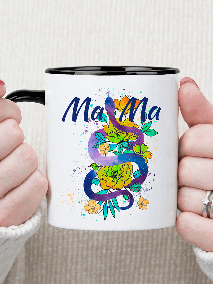 Floral Snake Mug product image (1)