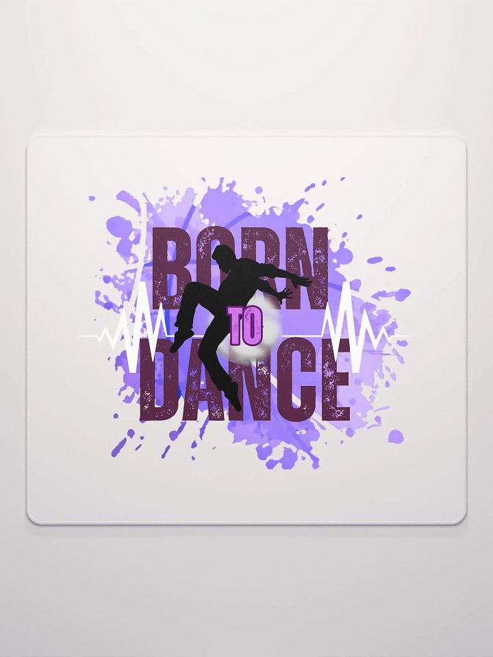 Born to Dance His Silhouette Gaming Mouse Pad product image (3)