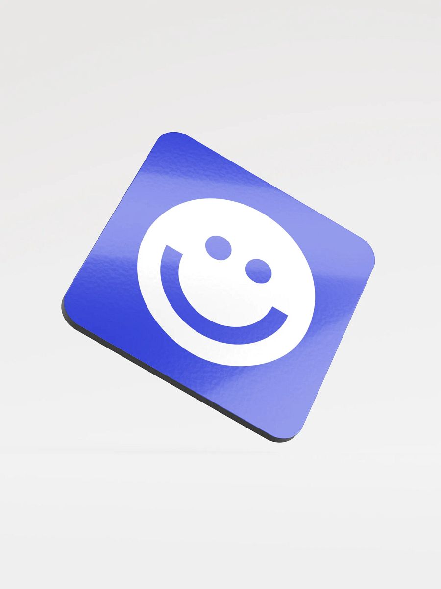 Smiley Glossed Coaster product image (1)