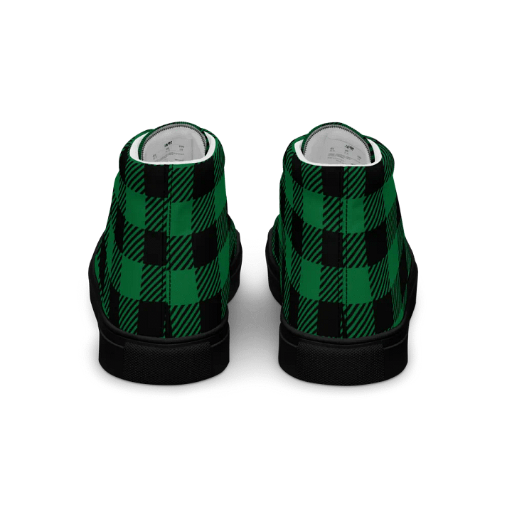 Womens Green Plaid Shoes product image (2)