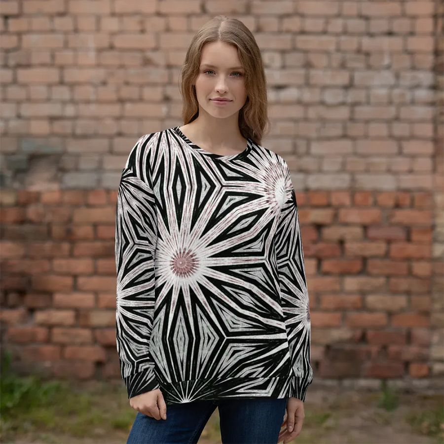 Abstract Coloured Modern Circles Unisex Sweatshirt product image (3)